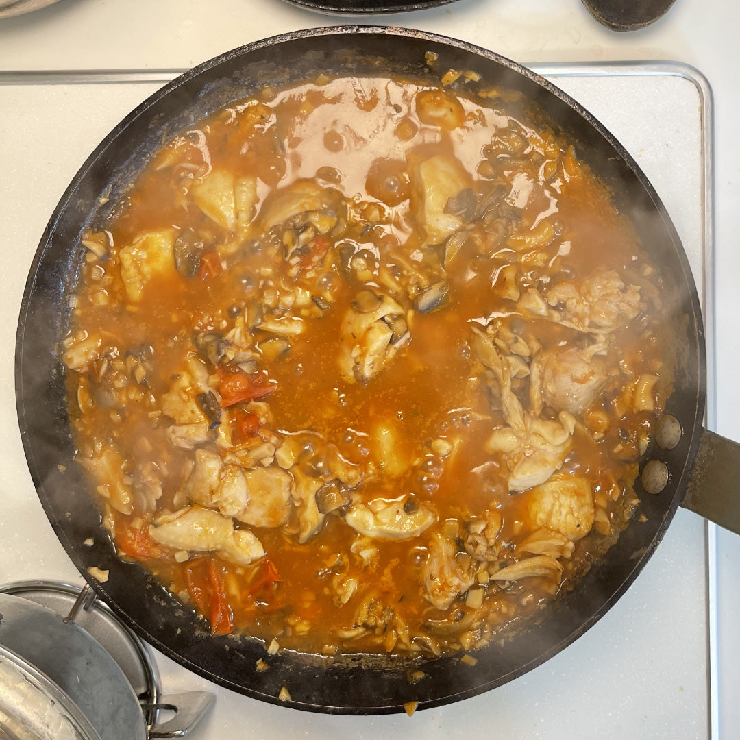 たっぷりキノコカレー