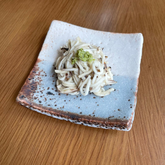 自然薯のわさび和え
