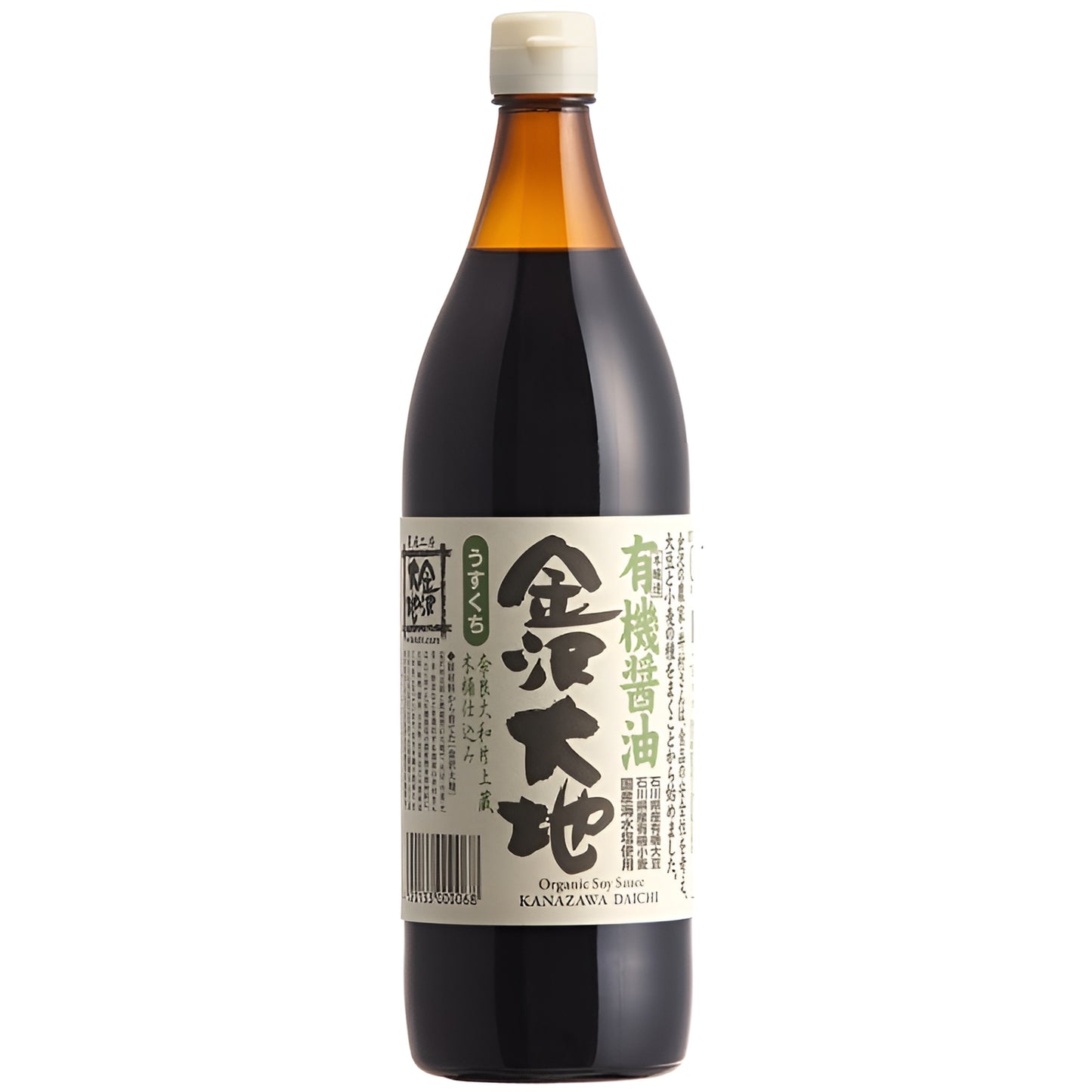 国産有機醤油うすくち 900ml/360ml