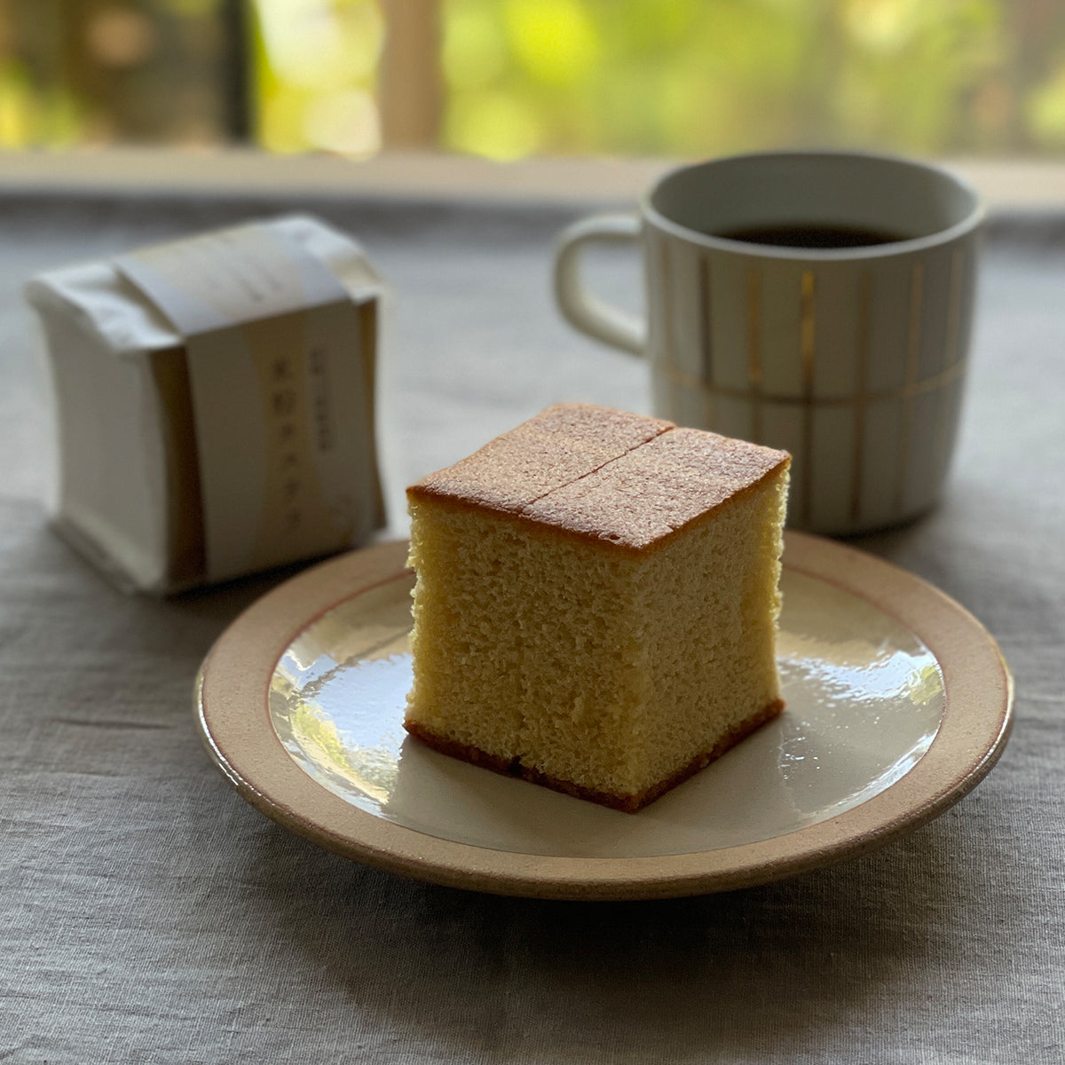 グルテンフリー米粉カステラ
