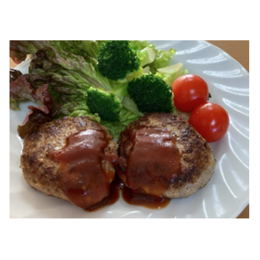 無添加冷凍手作り生ハンバーグ｜100g×2個