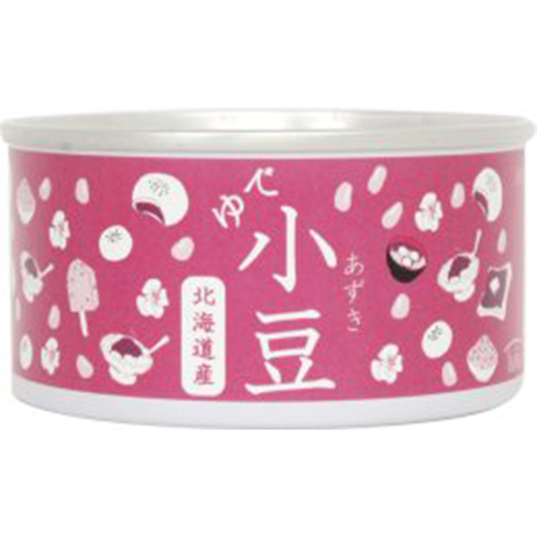 ゆであずき缶｜北海道産小豆使用｜1缶160g