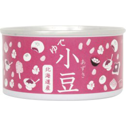 ゆであずき缶｜北海道産小豆使用｜1缶160g