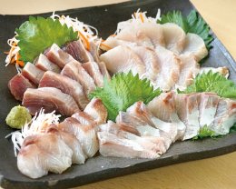 五島列島のおまかせお刺身セット