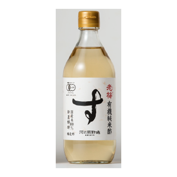 越前大野 ｜老梅 有機純米酢500ml