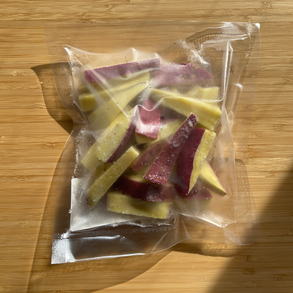 冷凍カットさつまいも 皮つき (加熱) | 農薬不使用